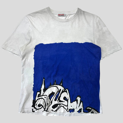 Prada Sport 2007 Unspoken Dialogue Graphic T-shirt - M | Default Title, White