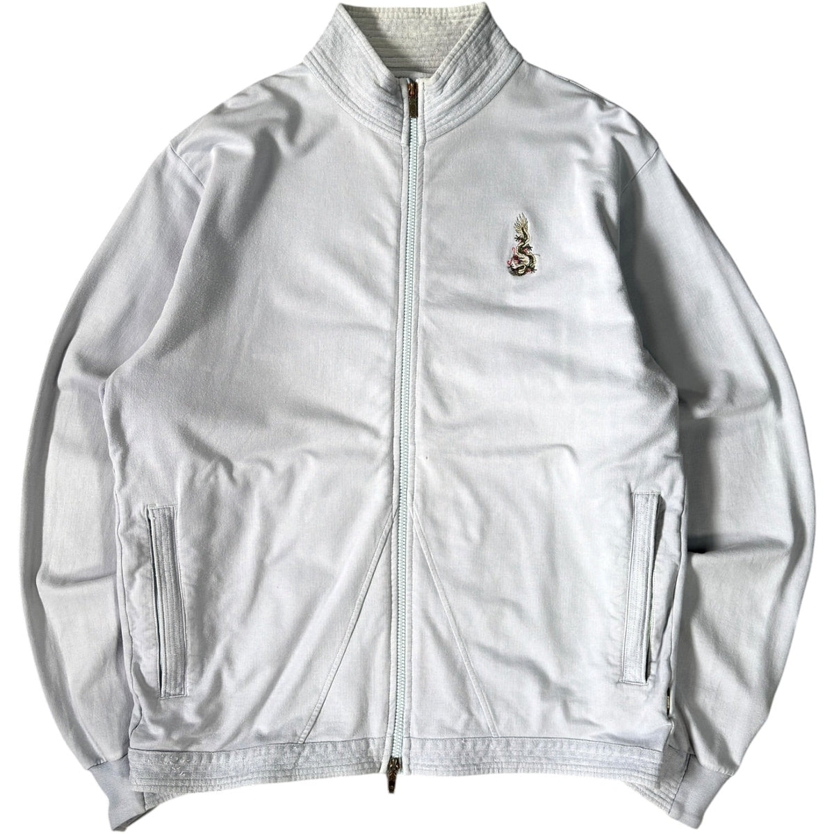Maharishi 2003 Full Zip Embroidered Cotton Jacket L | Large, Multicoloured