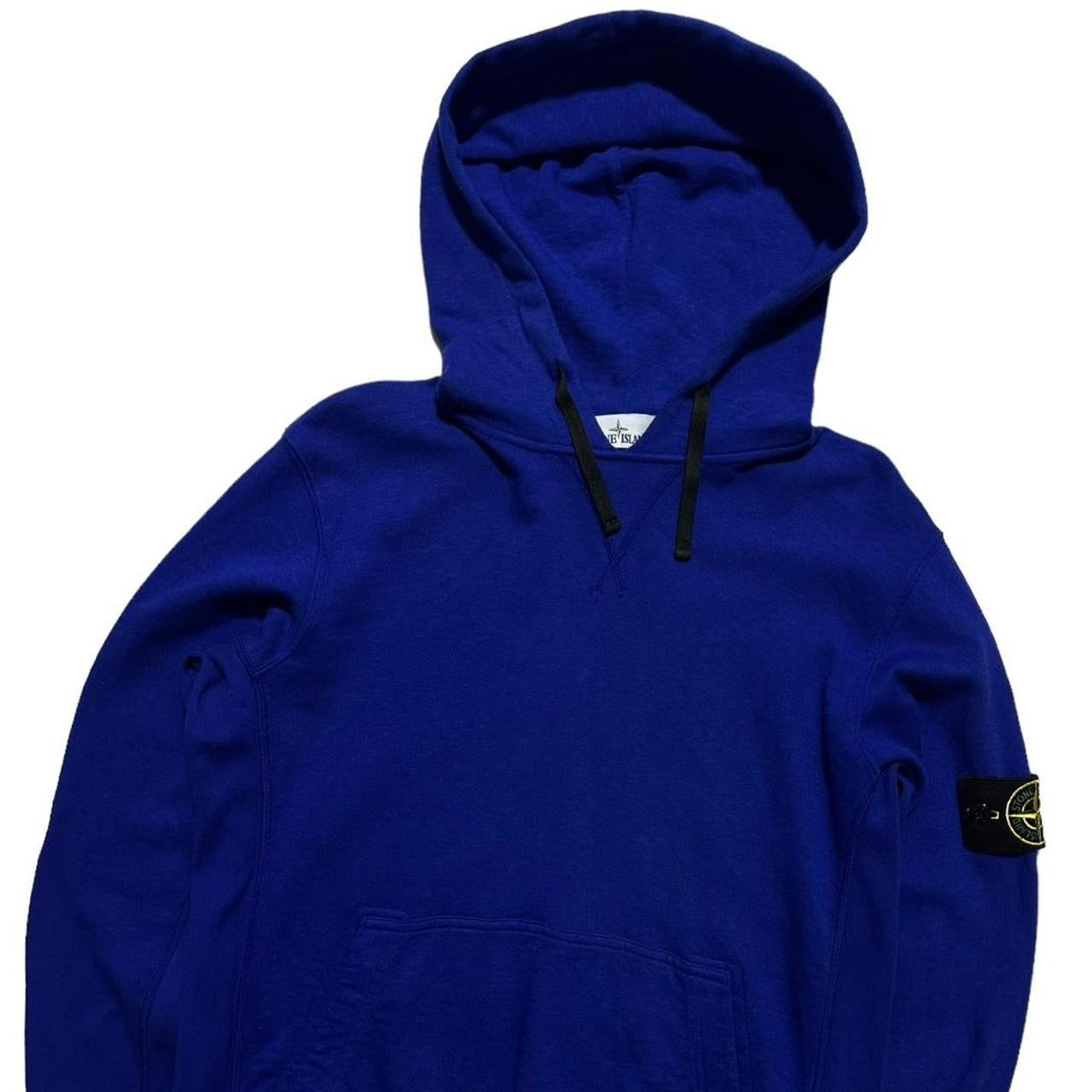 Stone Island Royal Blue Pullover Hoodie