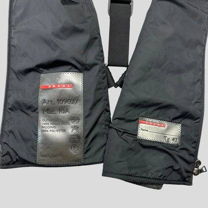 Prada Sport AW99 Technical Wool Ninja Harness Vest - IT42 (S)
