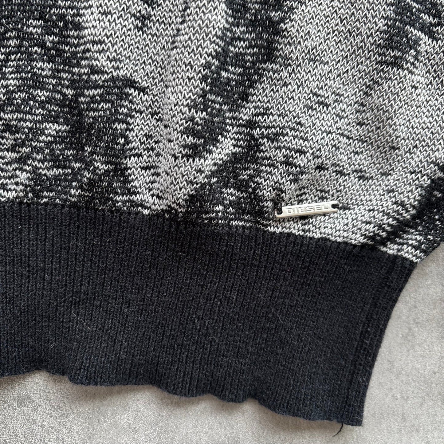 DIESEL KNIT JUMPER | O/S, Grey