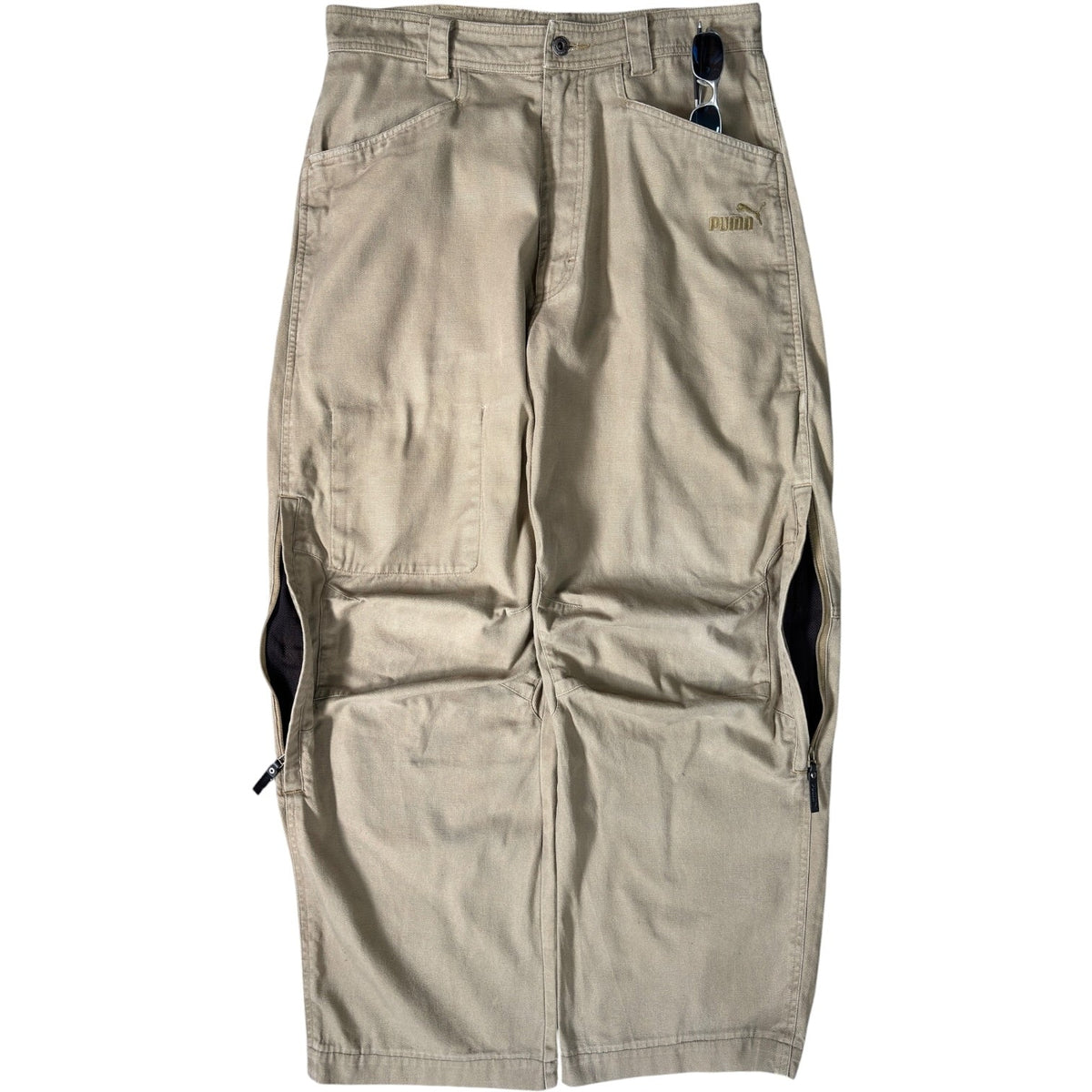 Puma 00’s Ventilated Articulated Cargo Pants W32 | W32, Khaki