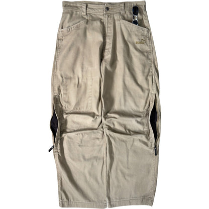 Puma 00’s Ventilated Articulated Cargo Pants W32 | W32, Khaki