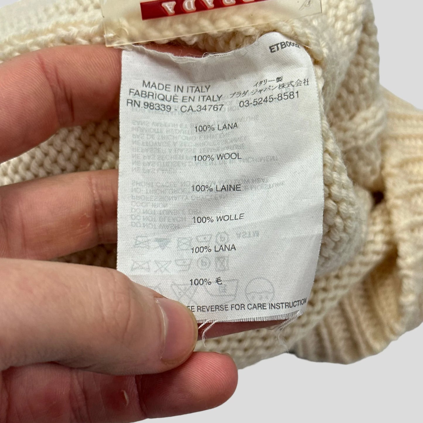 Prada Sport 00’s Bobble Ski Beanie - OS