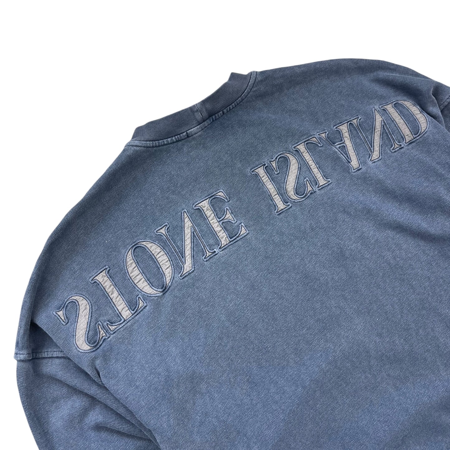 Stone Island Faded Compass Sweatshirt (S) | Default Title, Blue