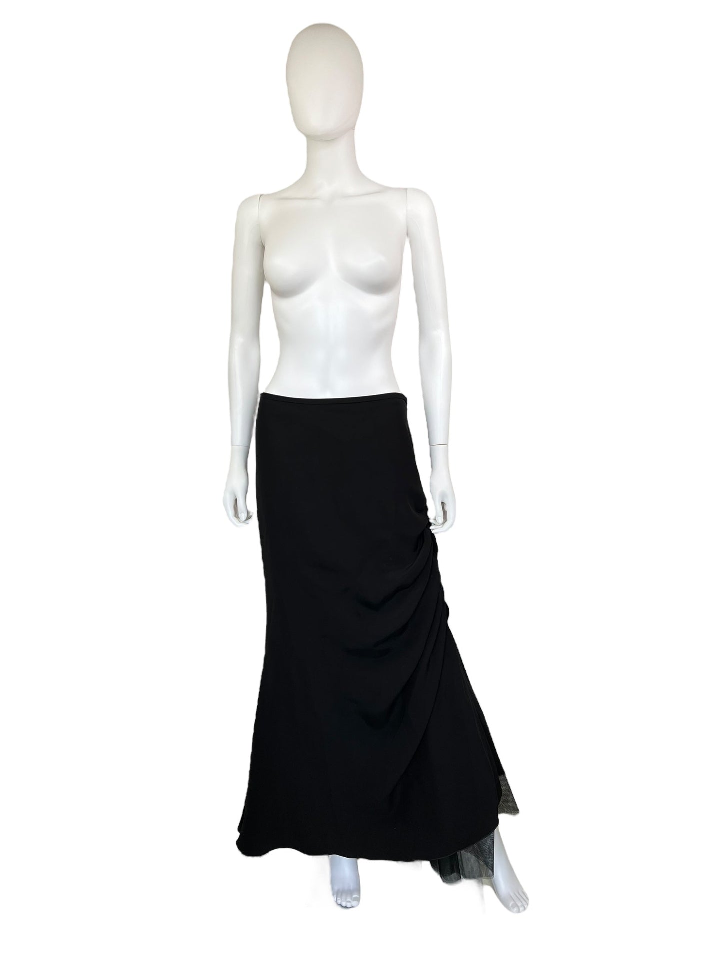 Armani Collezioni 2008 tulle maxi skirt | Black, Black