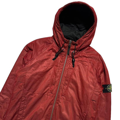 Stone Island Red Padded Down Jacket - Known Source