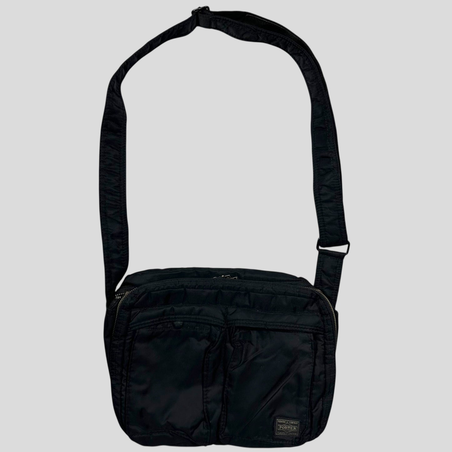 Porter Yoshida 00’s Nylon Tanker Multipocket Messenger Bag