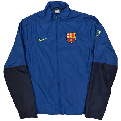 Nike Barcelona 2009/10 Tracksuit Top In Blue & Navy (L)