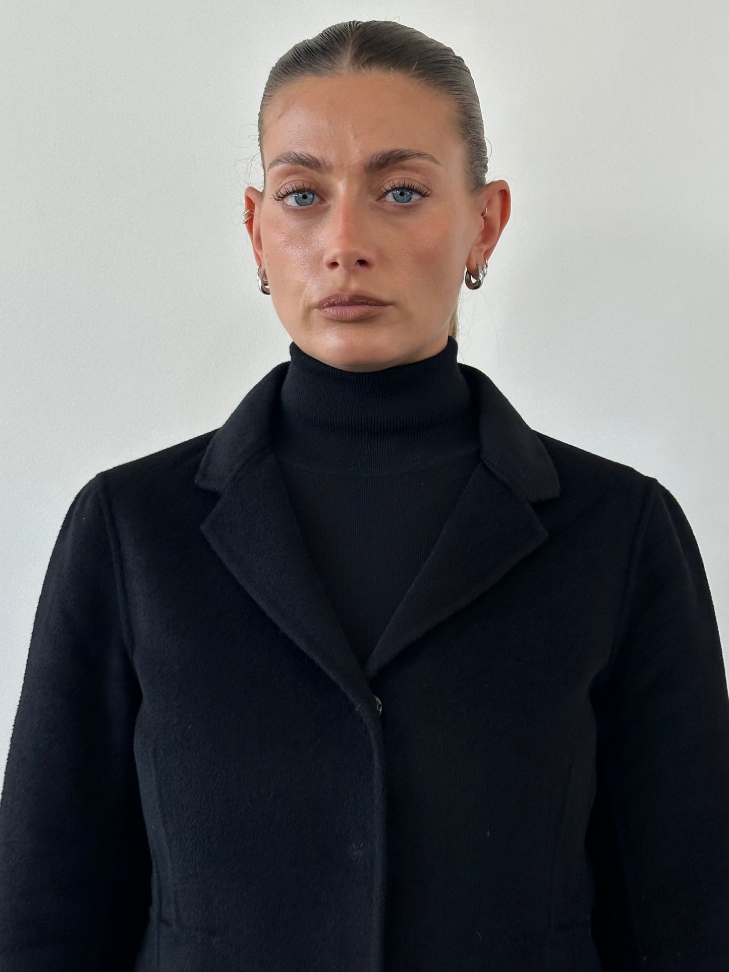 Max Mara ‘S Wool Double Faced Blazer - S/M