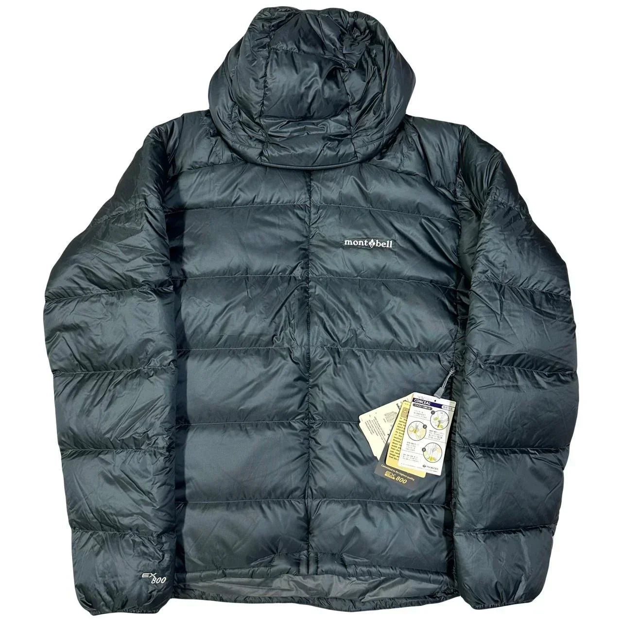 Montbell Light Alpine Puffer Jacket In Grey ( XL ) - 1036 Emporium