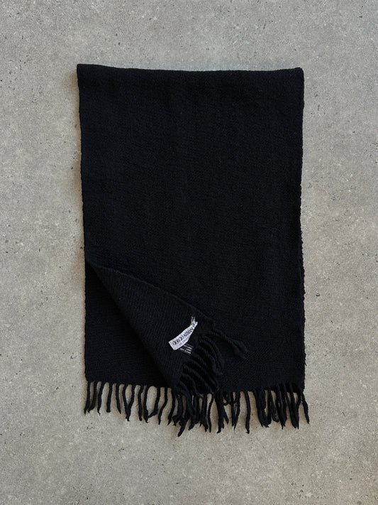 Giorgio Armani Le Collezioni 1990s Pure Wool Tassel Scarf