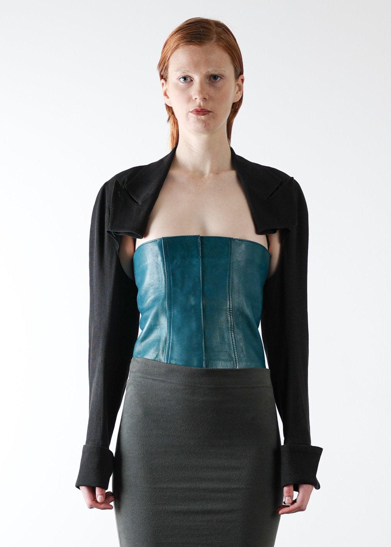 Ann Demeulemeester Cropped Blazer - Known Source