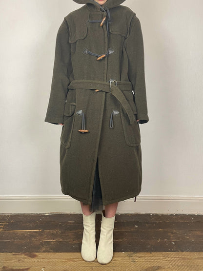 Jean Paul Gaultier Junior F/W 1990 wool duffle coat | Green, Green