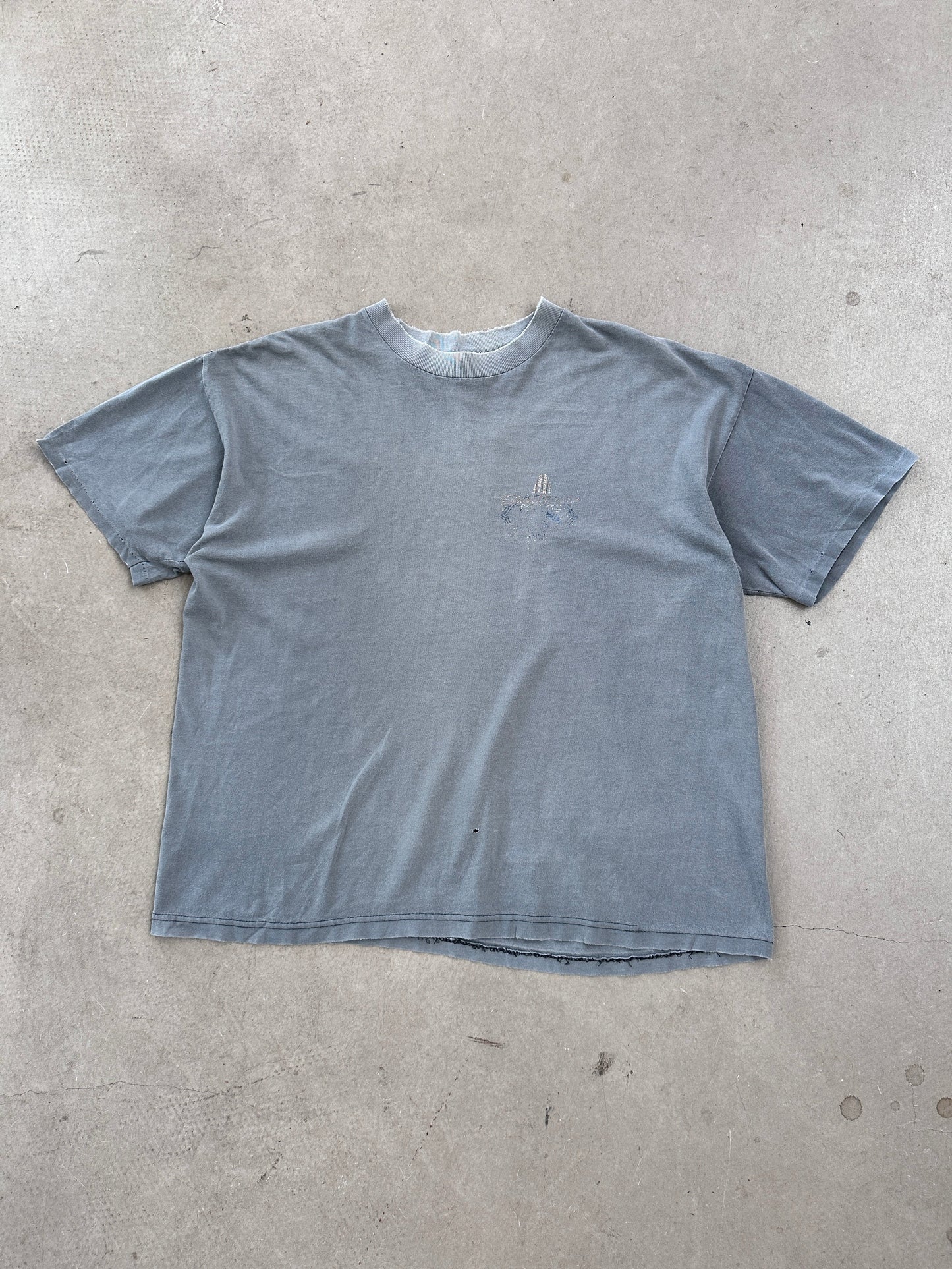 1990’s North Shore Faded T-Shirt - M | Gray, Red