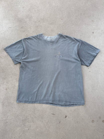 1990’s North Shore Faded T-Shirt - M | Gray, Red