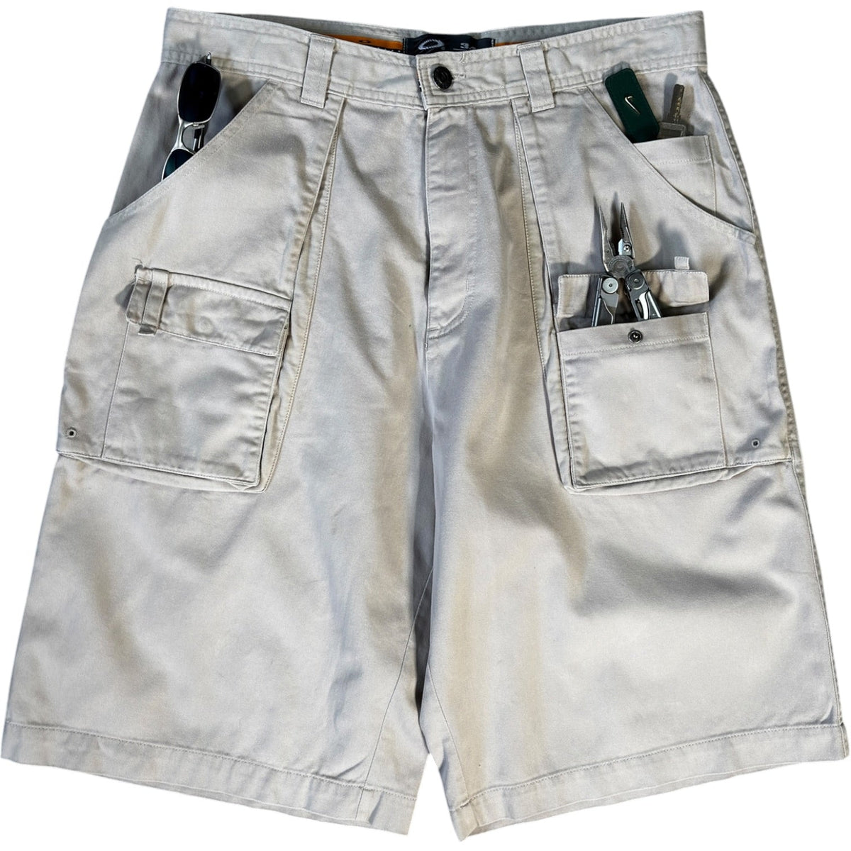 Oakley Software 90’s Cargo Shorts W34 | W34, Cream