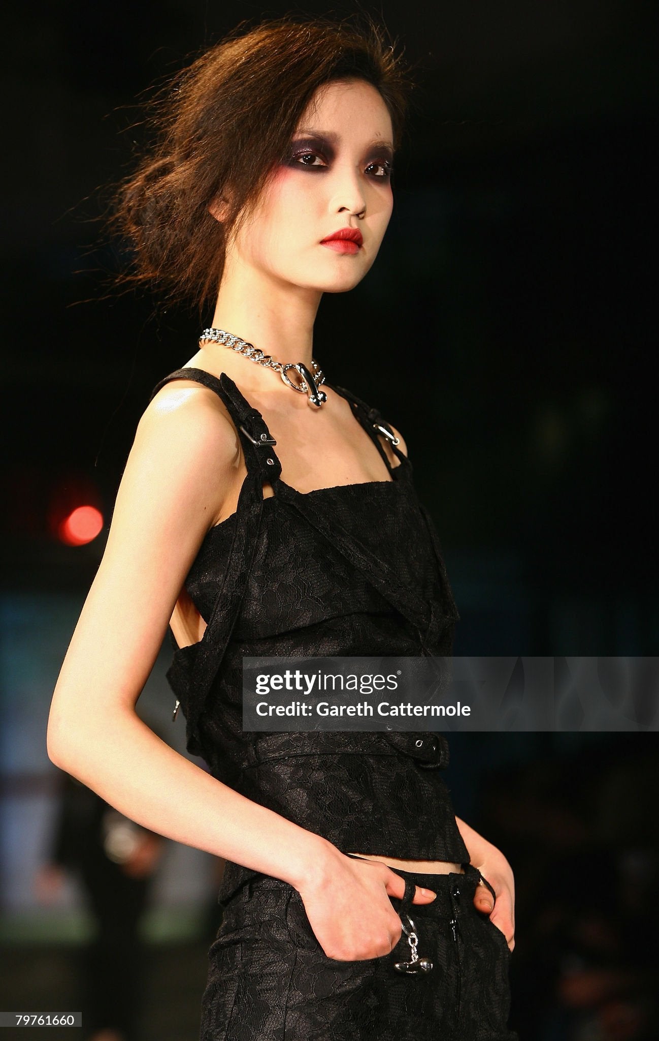 Vivienne Westwood F/W 2008 Red Label bondage dress | Grey, Multicoloured