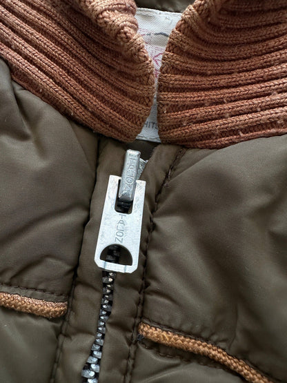 1970’s Double K Down Bomber - S | Small, Red