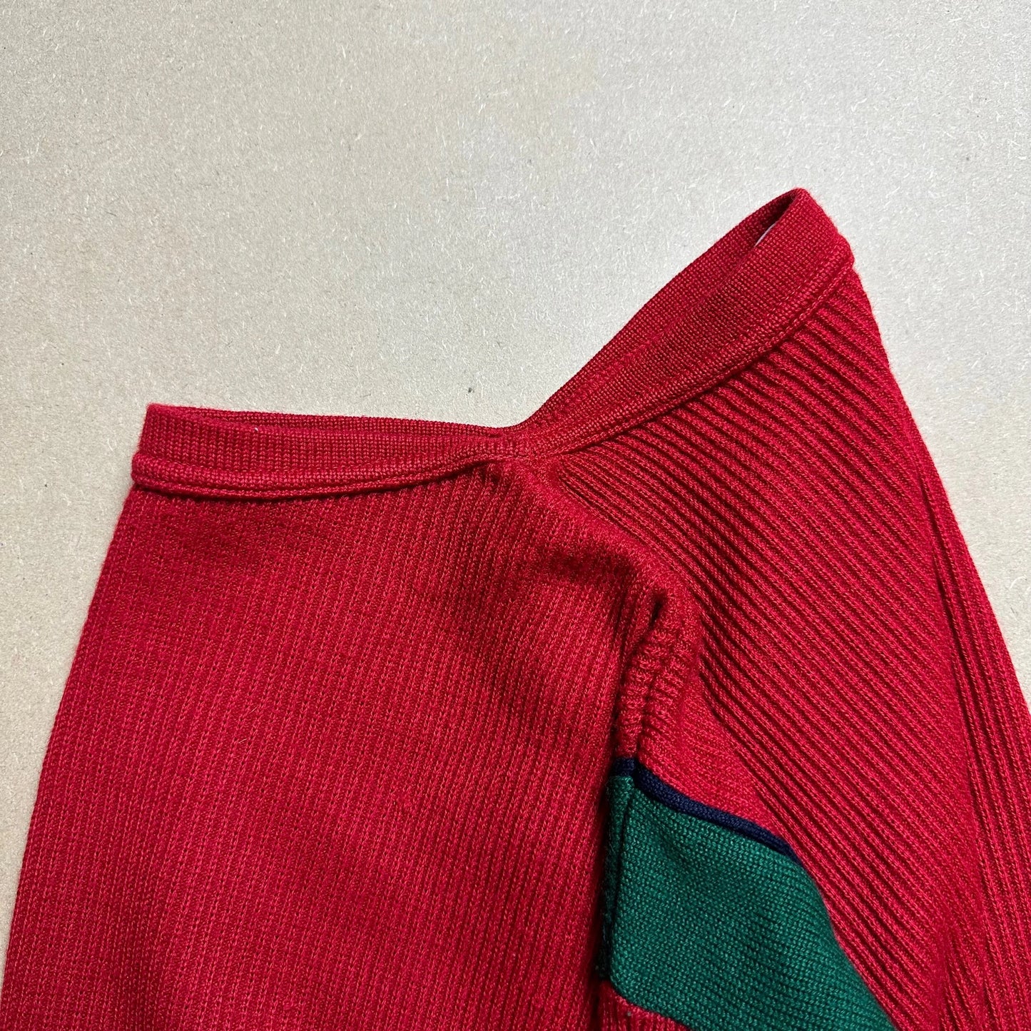 A/W 1980 C.P. COMPANY Two Tone Panelled Sweater