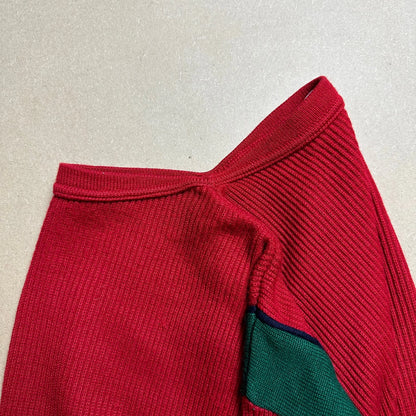 A/W 1980 C.P. COMPANY Two Tone Panelled Sweater