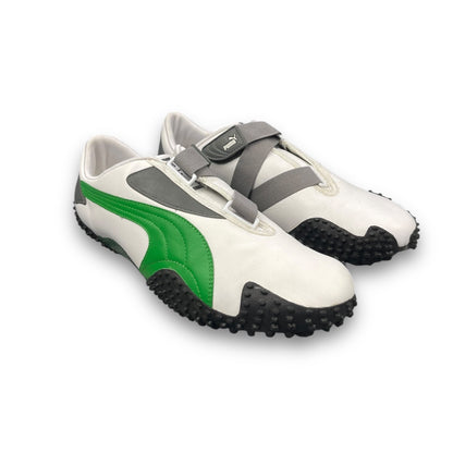 2000's Puma Mostro Leather White/Green/Grey (UK9) | Default Title, Multicoloured
