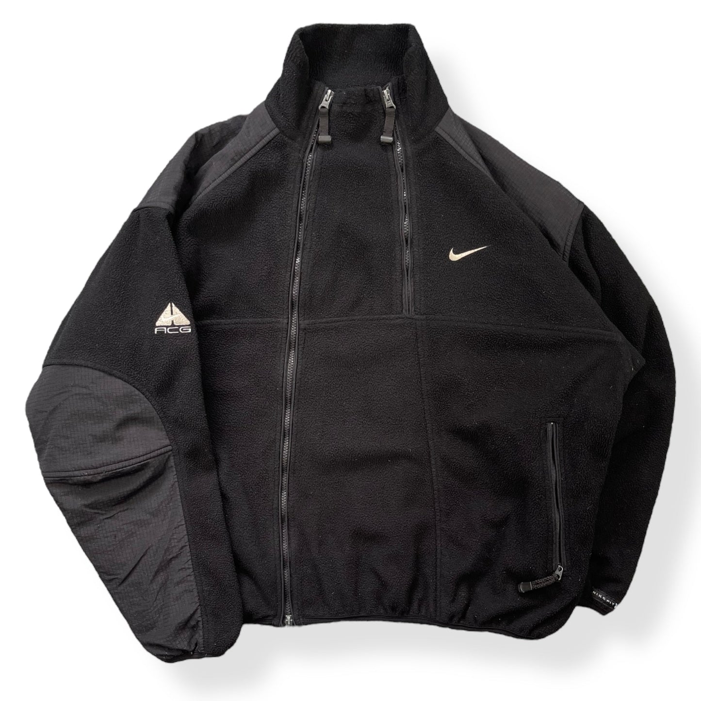 1998 Nike ACG Dual Zip F.I.T Fleece (L) | Default Title, Red