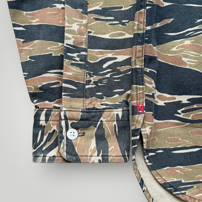 Nepenthes Tiger Camo Heavy Cotton Shirt XS | O/S, Camo