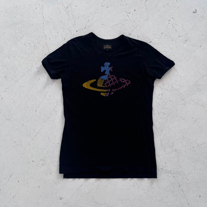 2000s vivienne westwood anglomania black orb tee | Black, Black