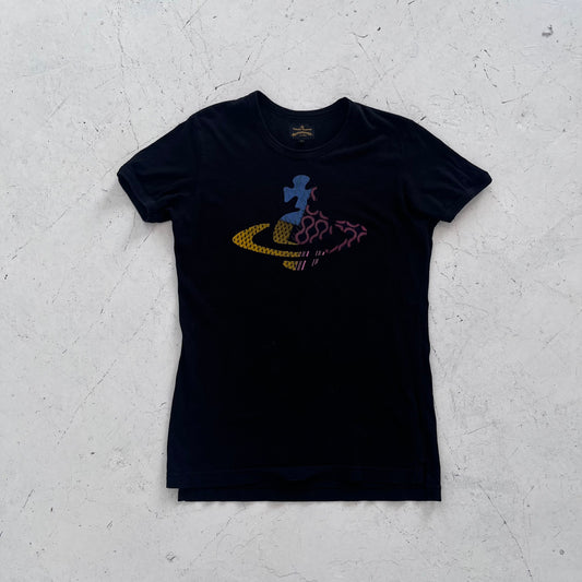 2000s vivienne westwood anglomania black orb tee | Black, Black