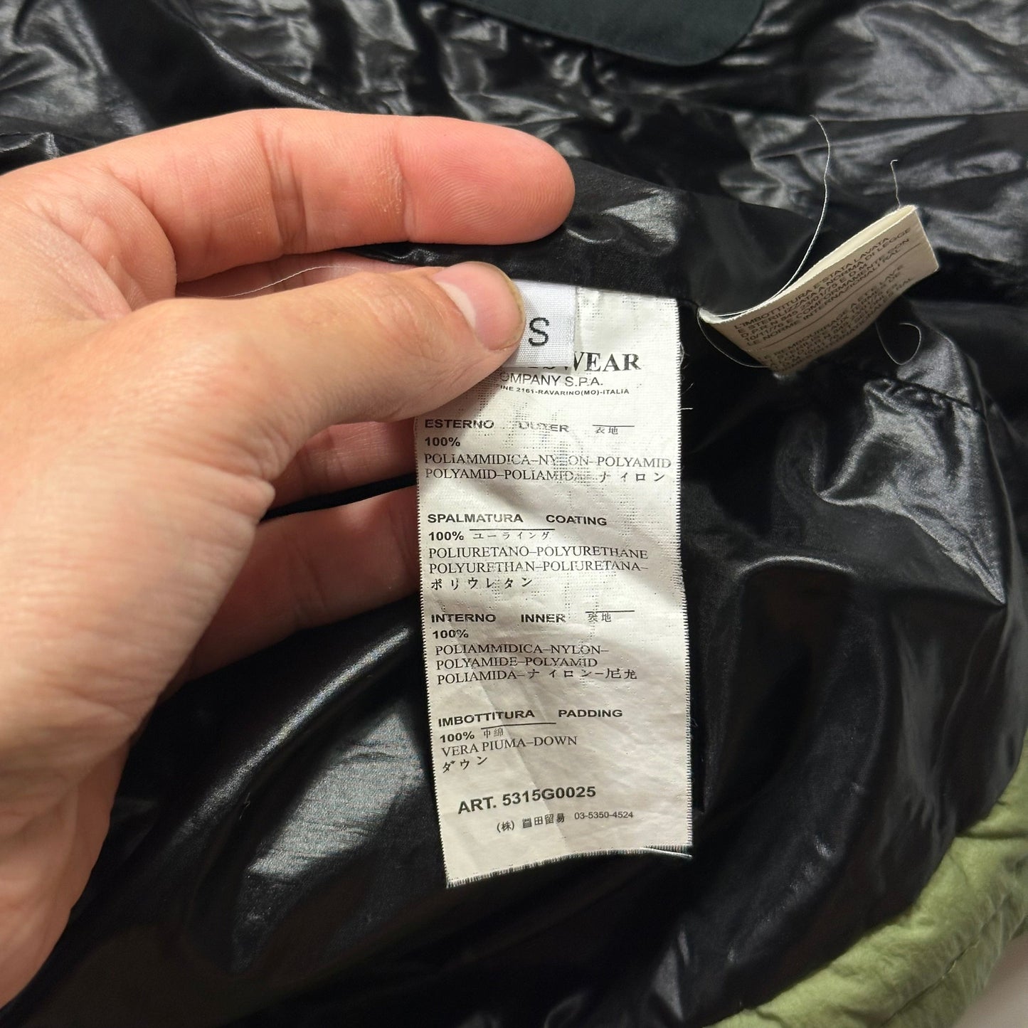 Stone Island 2010 Opaque Goose Down Puffer Gilet - S