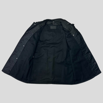Prada Milano 1999 3 in 1 Mink Fur Ballistic Nylon Chore Coat - M | Default Title, Black