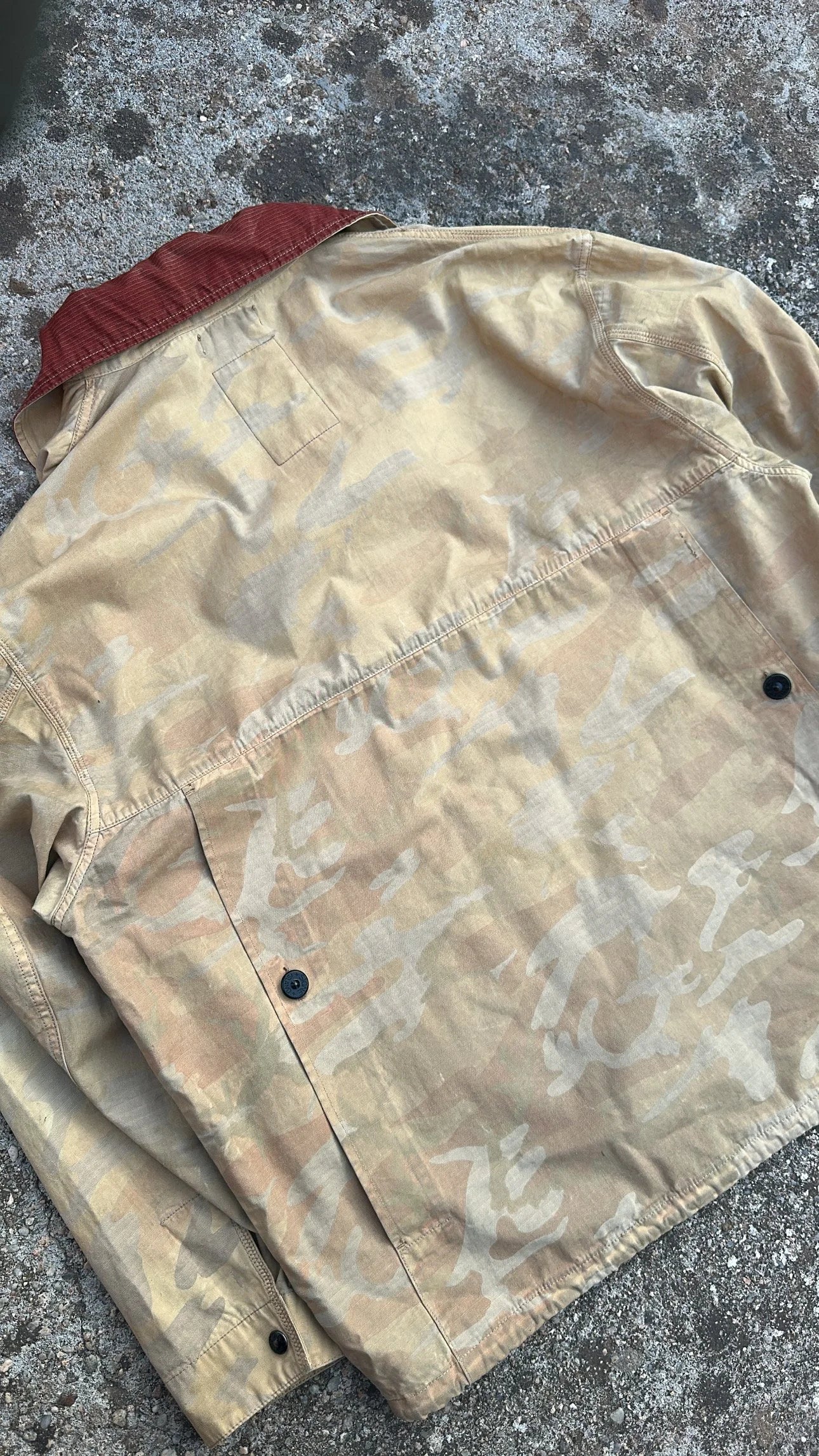 S/S1990 Ice Camouflage Carpenter Jacket
