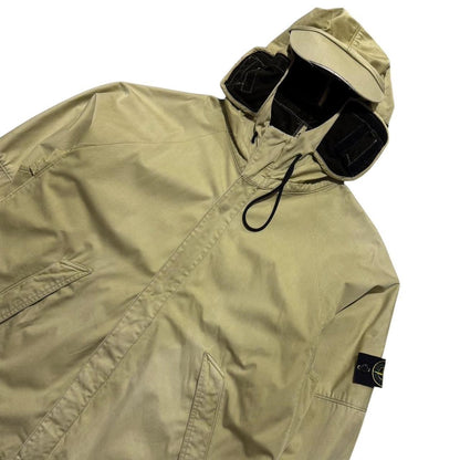 Stone Island Raso Floccato Riot Mask Jacket