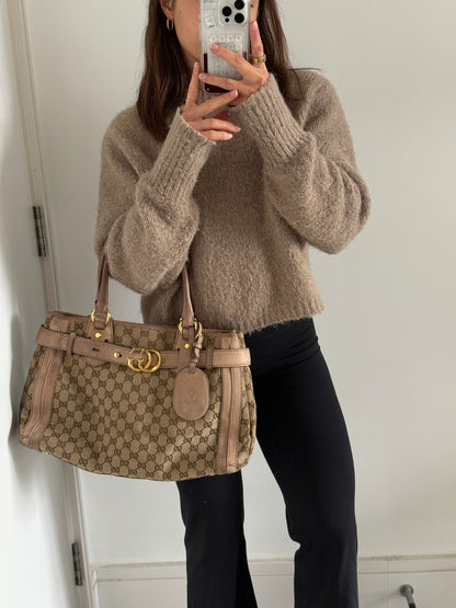 2011 Gucci GG Monogram Running Tote Bag | O/S, Multicoloured