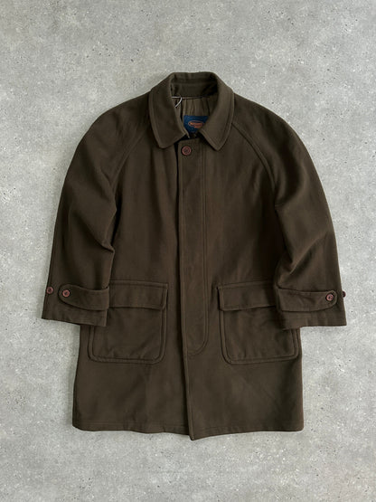 Missoni Wool Concealed Placket Coat - XXL