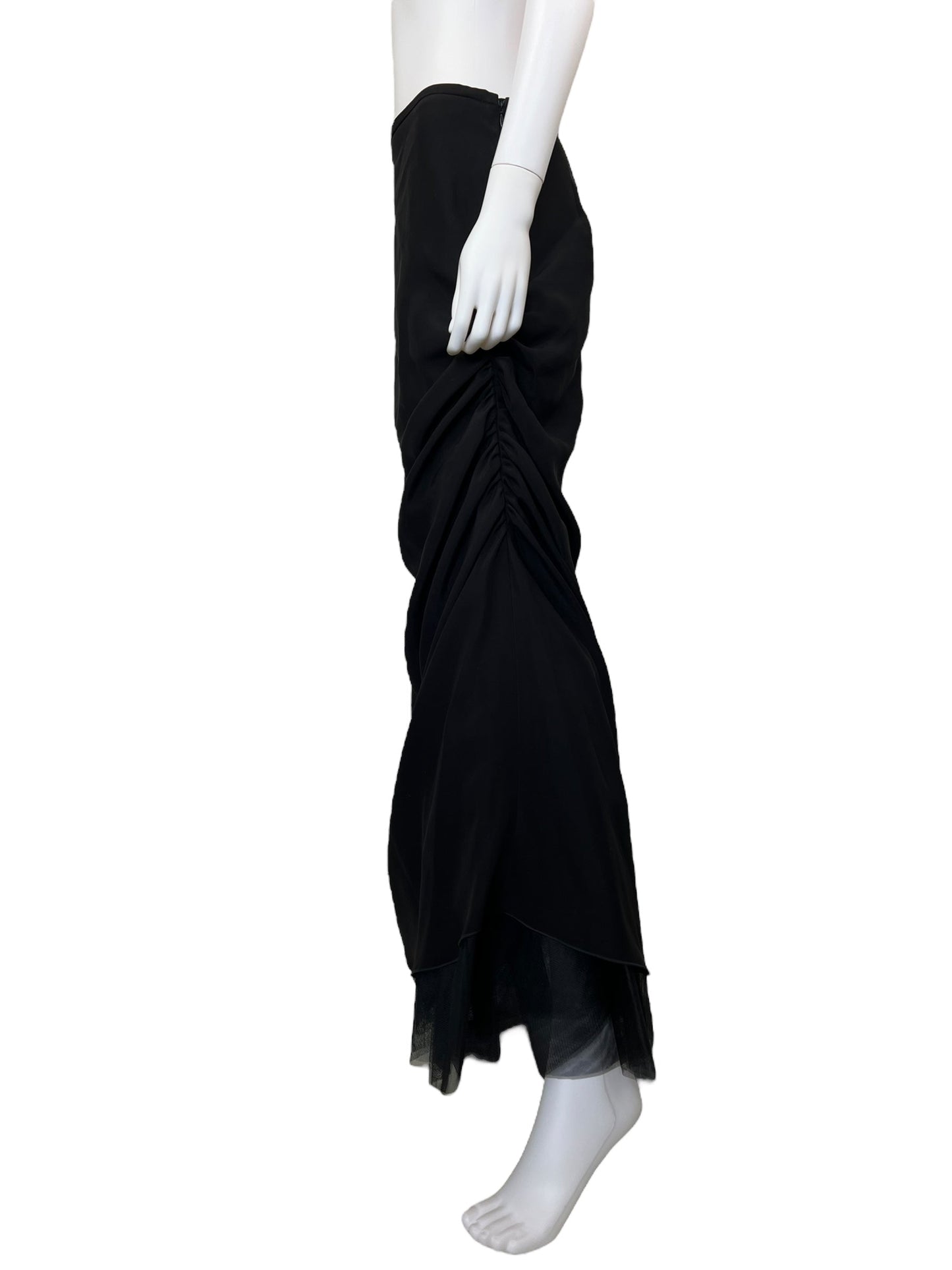 Armani Collezioni 2008 tulle maxi skirt | Black, Black