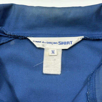 CDG SHIRT 00’s Mesh Panelled Technical Spellout Logo Jacket - M