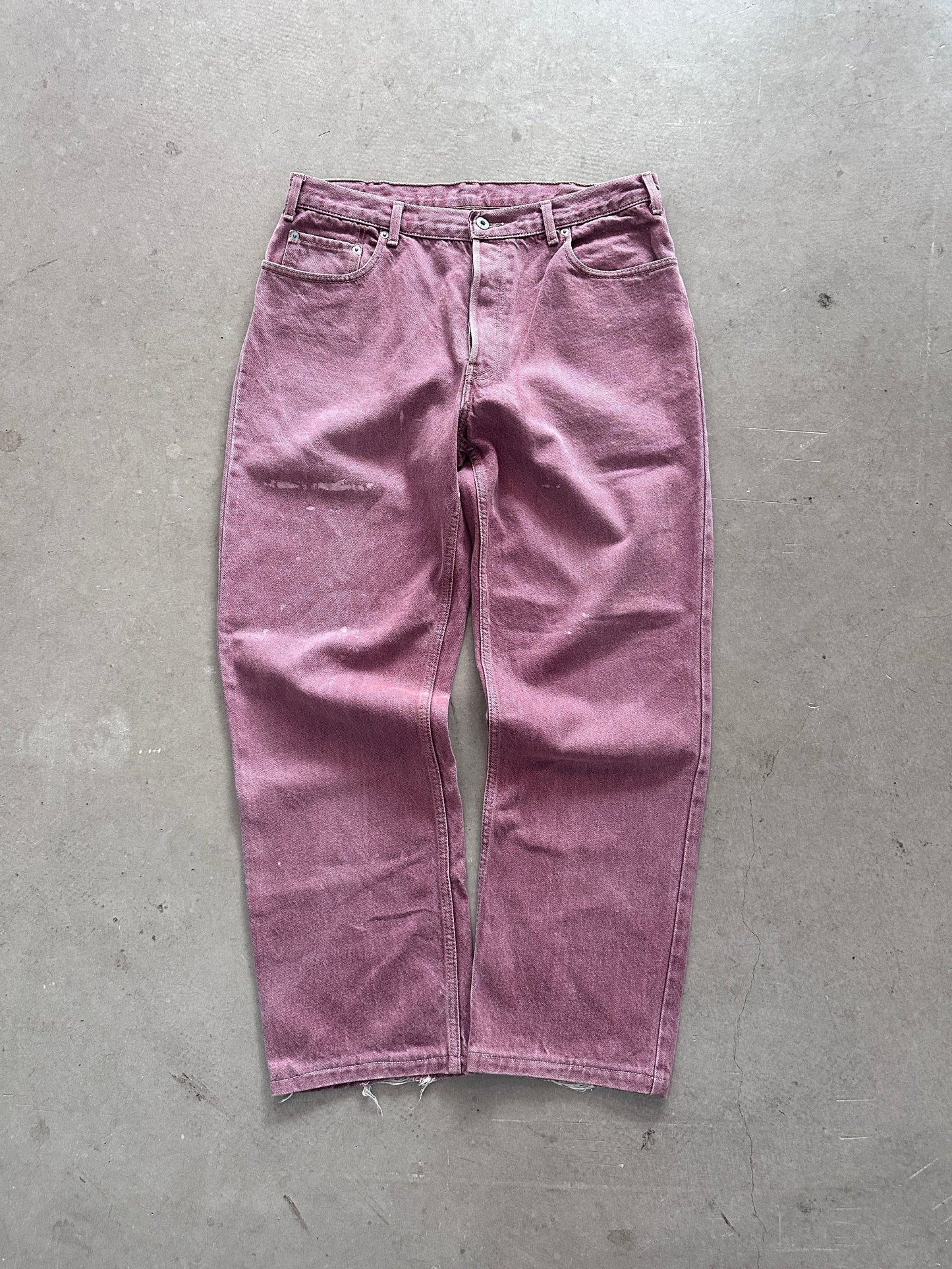 1990's Levi's 412 Orange Tab Jeans - 34 x 30 | Default Title, Multicoloured