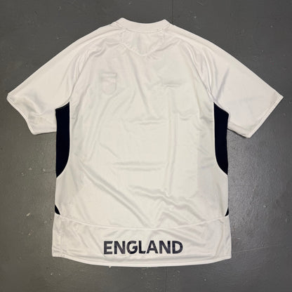 Umbro 2004/05 England Training Shirt In White (L) | Large, White