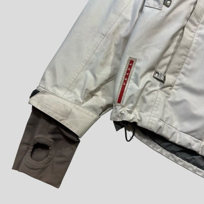 Prada Sport 2010 SAMPLE Ultra Technical Goretex Ventilated Stash Pocket Jacket - M/L | Default Title, Red