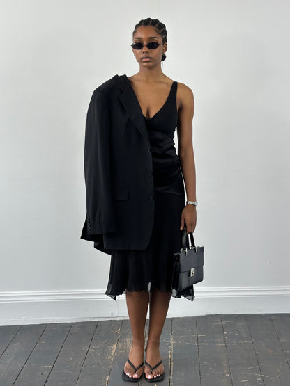 Diane von Furstenberg 1990s Silk Dress - S