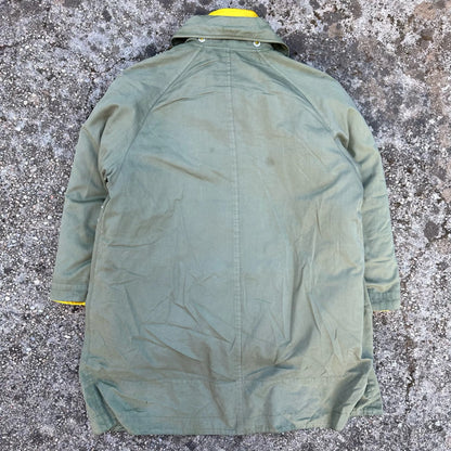 A/W 1985 Raso Gommato Dual Layer Trench Coat