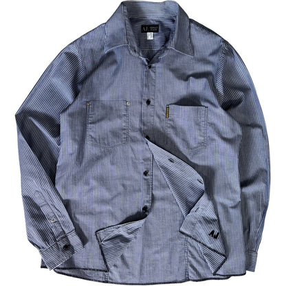 Armani Jeans 00’s Striped Shirt L | Large, Multicoloured