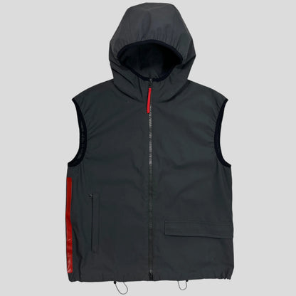 Prada Sport SS00 Asphalt Grey Goretex Sailing Gilet - IT48 (M)