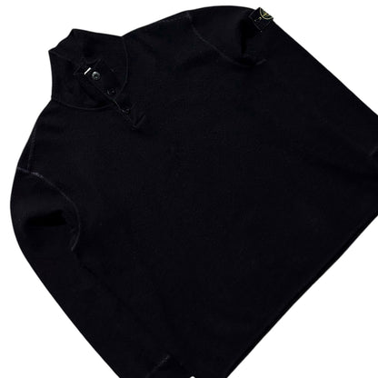 Stone Island Pullover 1/4 Button Up Knit Jumper