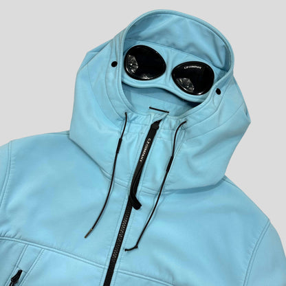 C.P. Company 2021 Baby Blue Soft Shell Goggle Jacket - IT46 (S)