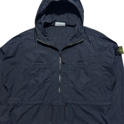 Stone Island Half Zip Up Double Pocket Smock