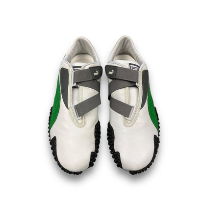 2000's Puma Mostro Leather White/Green/Grey (UK9) | Default Title, Multicoloured