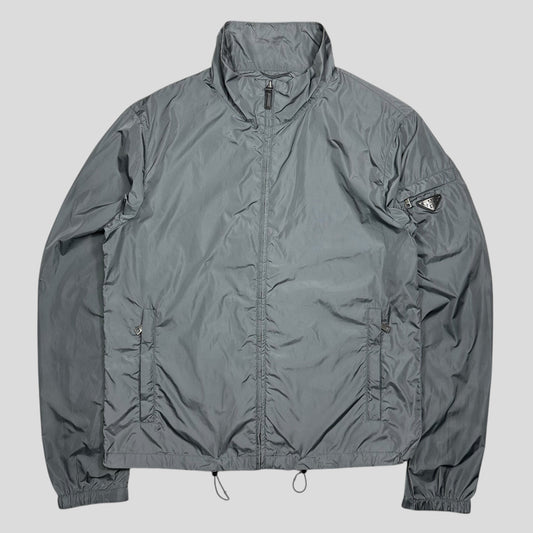 Prada Milano 2014 Metallic Grey Windbreaker - IT50 (M)